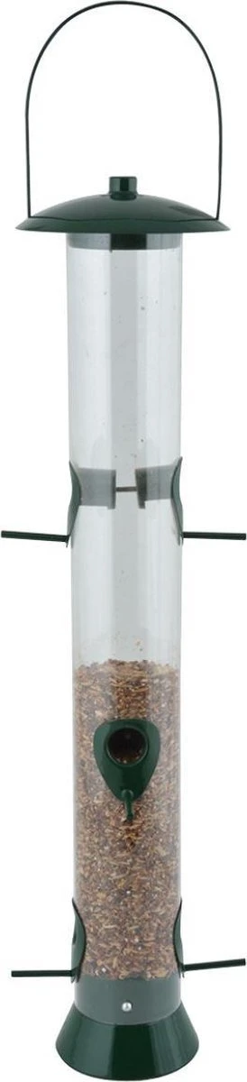 ESSCHERT DESIGN 2x Grande Mangeoire à Oiseaux Silo En Plastique 56 Cm - Mangeoire à Nourriture Pour Oiseaux Vogel - Station D'alimentation Pour Oiseaux – Image 2