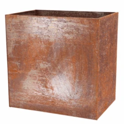 ESSCHERT DESIGN Bac à Fleurs Extérieur Grande Taille Effet Rouille