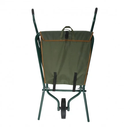 ESSCHERT DESIGN Brouette Pliable En Tissu Avec Rangements â Image 3