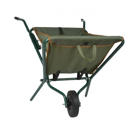 ESSCHERT DESIGN Brouette Pliable En Tissu Avec Rangements â Image 8