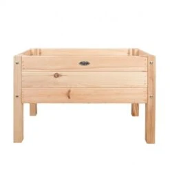 ESSCHERT DESIGN Carré Potager Pour Enfant En Bois Naturel