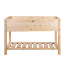 ESSCHERT DESIGN Carré Potager L Bois Naturel 119 X 41cm