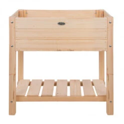 ESSCHERT DESIGN Carré Potager S Bois Naturel 79 X 41 Cm