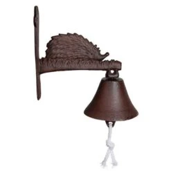 ESSCHERT DESIGN Sonnette Avec Un Hérisson Comme Décoration