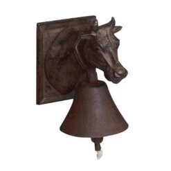 ESSCHERT DESIGN Sonnette En Forme De Tête De Vache