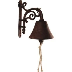 ESSCHERT DESIGN Cloche De Porte Rustique