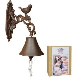 ESSCHERT DESIGN Cloche De Porte D'entrée Dans Une Boîte Cadeau