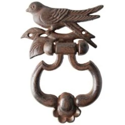 ESSCHERT DESIGN Heurtoir De Porte Avec Un Oiseau Décoratif
