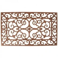 ESSCHERT DESIGN Paillasson De Jardin Rectangulaire En Fonte