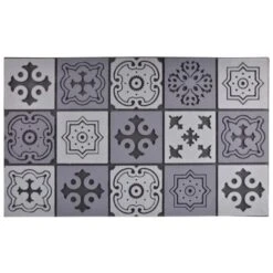 ESSCHERT DESIGN Paillasson De Porte Avec Mosaïques - 75 × 45 Cm