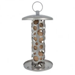 ESSCHERT DESIGN Distributeur Boules De Graisse Inox Oiseaux 27cm