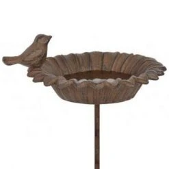 ESSCHERT DESIGN Trinkschale Sonnenblume Auf Erdspieß