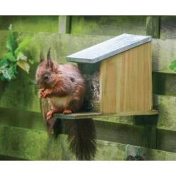 ESSCHERT DESIGN Futterhäuschen Eichhörnchen Natur