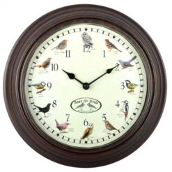 ESSCHERT DESIGN Horloge Murale Chants Des Oiseaux