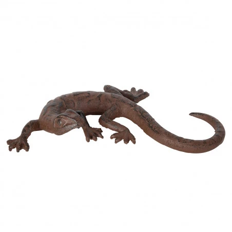 ESSCHERT DESIGN Lézard En Fonte 18 Cm Déco Jardin