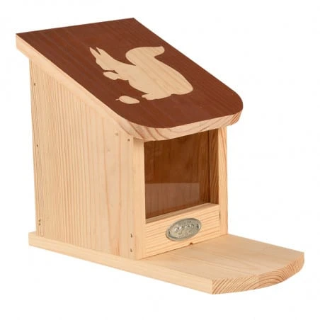 ESSCHERT DESIGN Mangeoire écureuil Bois FSC