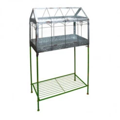 ESSCHERT DESIGN Mini Serre Sur Pied De Jardin En Métal 115cm