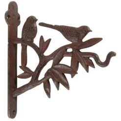 ESSCHERT DESIGN Porte-plantes - Support Décoratif En Fonte Pour Nourriture Oiseaux