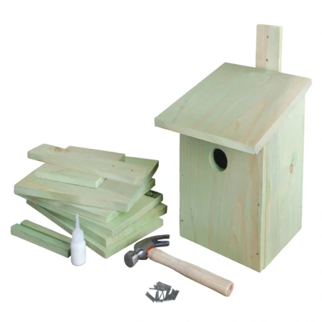 ESSCHERT DESIGN Nichoir Oiseau En Bois à Assembler – Image 2