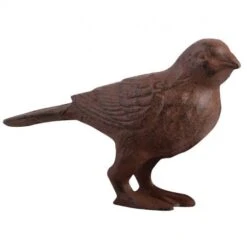ESSCHERT DESIGN Oiseau En Fonte 12 Cm Déco Jardin