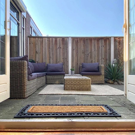 ESSCHERT DESIGN Paillasson Caoutchouc 120x45 Cm – Image 3