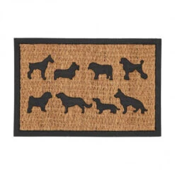 ESSCHERT DESIGN Paillasson 60x40cm Chiens De Race