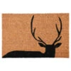ESSCHERT DESIGN Paillasson Coco Motif Cerf 60 X 40 Cm