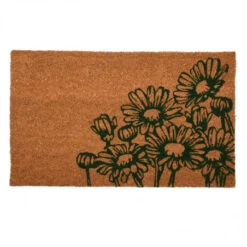 ESSCHERT DESIGN Paillasson Coco Motif Fleurs 75 Cm