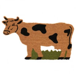 ESSCHERT DESIGN Paillasson Coco Vache 74x45cm