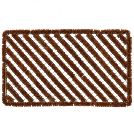 ESSCHERT DESIGN Paillasson Fils De Fer Et Coco 75 Cm – Image 2