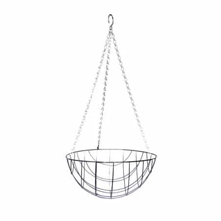 ESSCHERT DESIGN Panier Suspendu Métal Noir 30 Cm