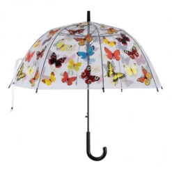 ESSCHERT DESIGN Parapluie Transparent Papillons