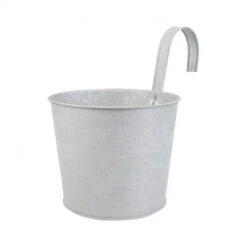 ESSCHERT DESIGN Pot En Zinc Avec Accroche