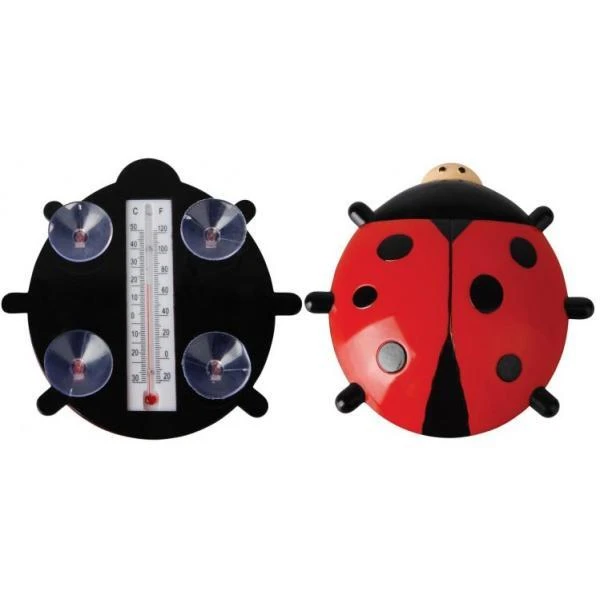 ESSCHERT DESIGN Coccinelle-thermomètre De Fenêtre – Image 2