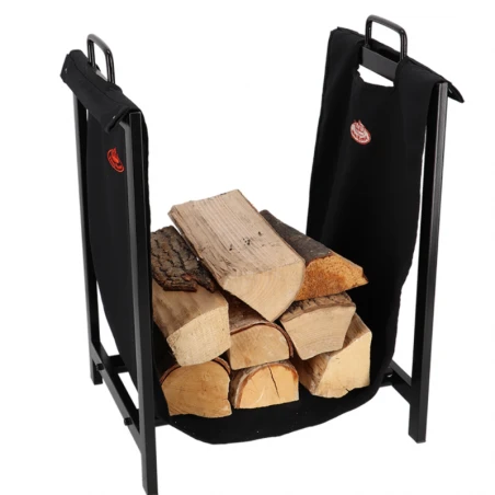 ESSCHERT DESIGN Range Bûches Intérieur Décoratif 2 En 1 – Image 5