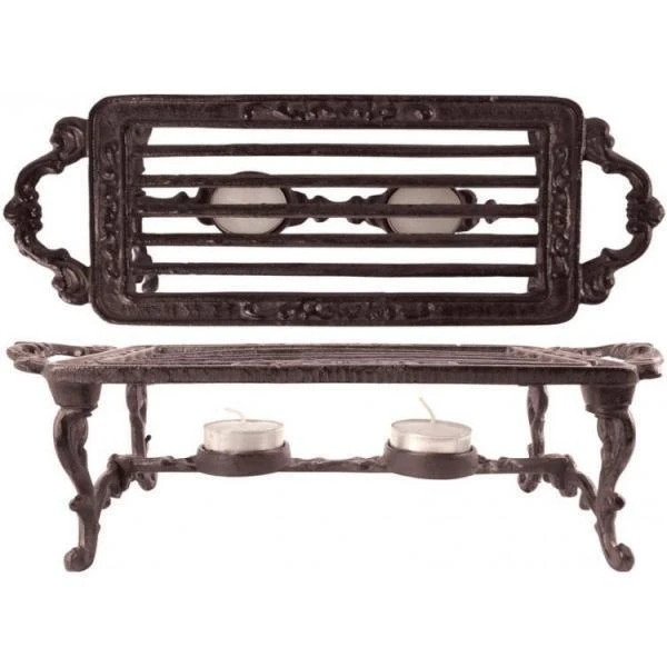 ESSCHERT DESIGN Réchaud / Chauffe-plat Carré – Image 2