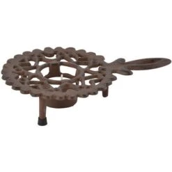 ESSCHERT DESIGN Chauffe-plats Rond Avec Poignée Ø 14,5 Cm