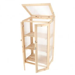 ESSCHERT DESIGN Serre De Jardin En Bois Et Polycarbonate