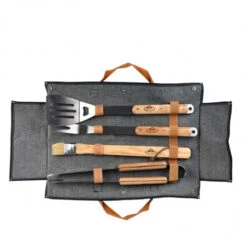 ESSCHERT DESIGN Set Outils Barbecue En Jeans