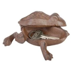 ESSCHERT DESIGN Cache-clés En Forme De Grenouille