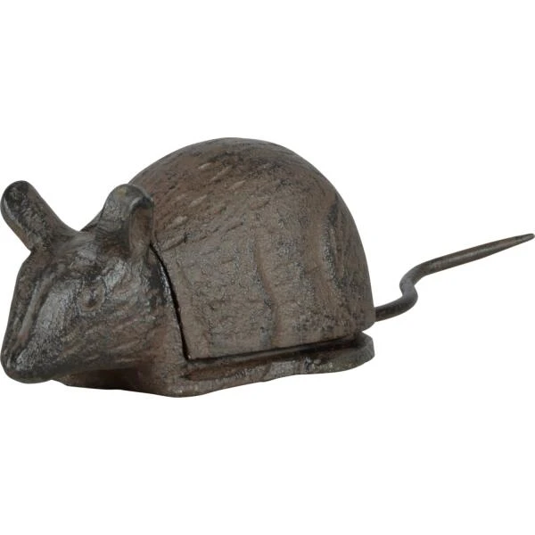 ESSCHERT DESIGN Souris En Fonte Pour Dissimuler Des Clés