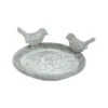 ESSCHERT DESIGN Soucoupe Pour Pot Avec Oiseaux Gris
