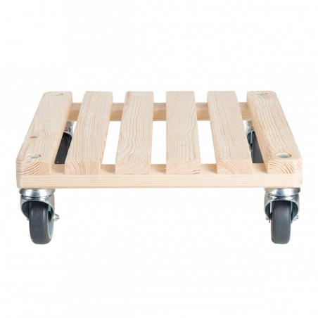 ESSCHERT DESIGN Support à Roulettes Bac à Fleurs Lourd