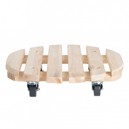 ESSCHERT DESIGN Support à Roulettes Pour Plantes Lourdes – Image 2