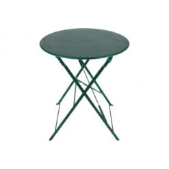 ESSCHERT DESIGN Table Bistrot Métal Vert