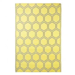 ESSCHERT DESIGN Tapis D'extérieur Nid D'abeilles 182 Cm