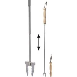 ESSCHERT DESIGN Fourchette Pour BBQ Télescopique