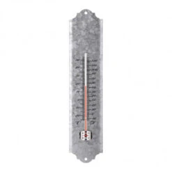 ESSCHERT DESIGN Thermomètre Zinc 30 Cm Précision Et Durabilité