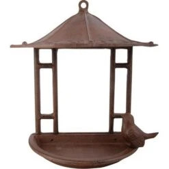 ESSCHERT DESIGN Vogelfutterhaus Wandmodell - Gusseisen