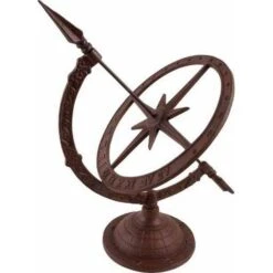 ESSCHERT DESIGN Petit Cadran Solaire En Fonte